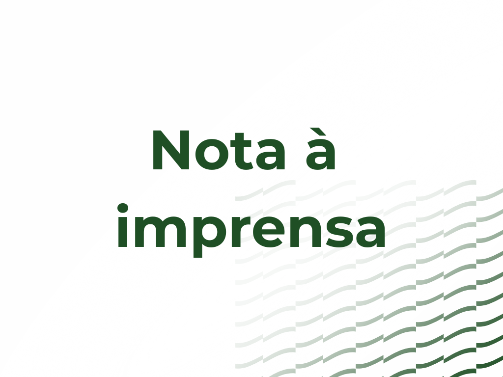 Nota à Imprensa