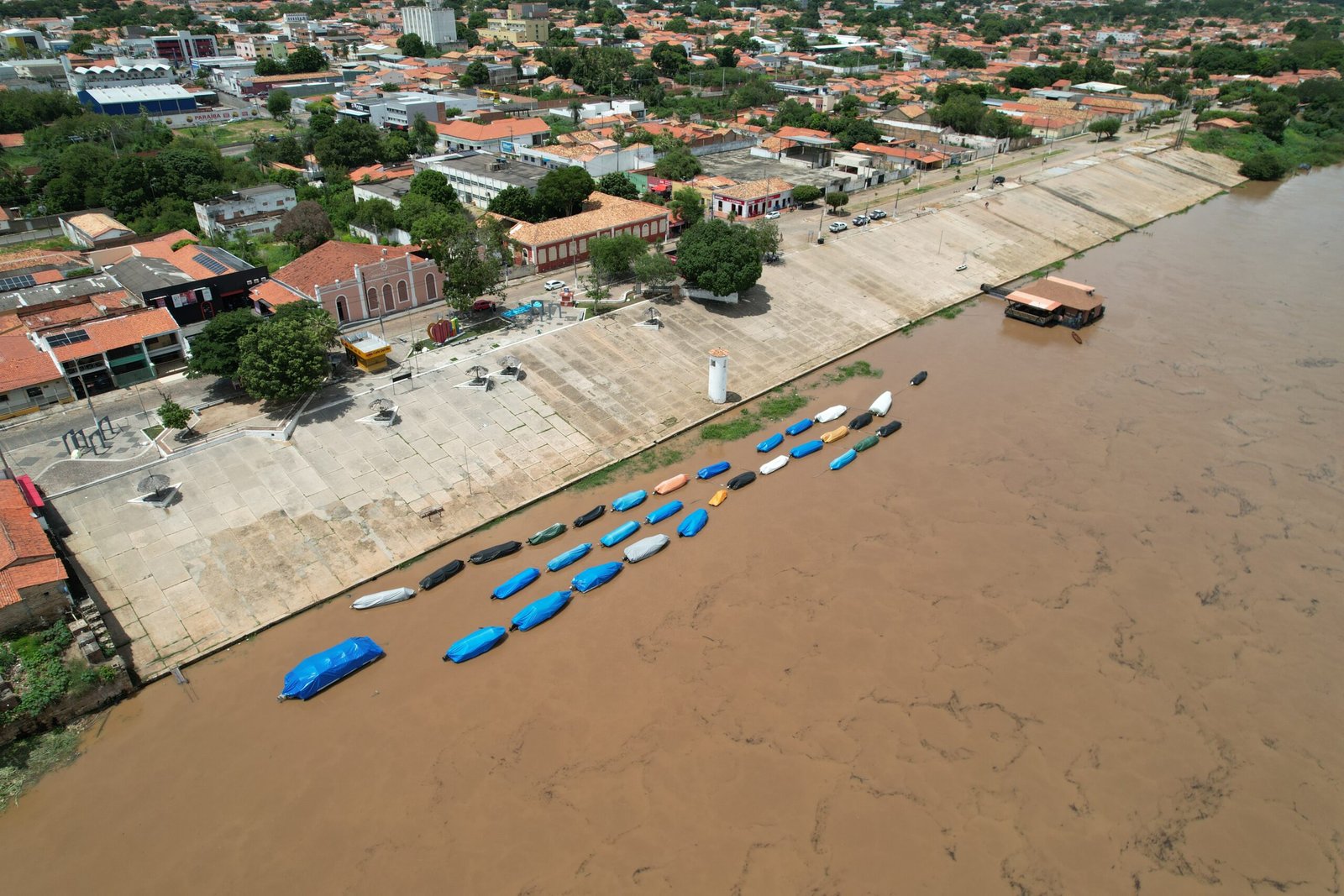 Porto Piauí e DNIT fazem levantamento de infraestrutura hidroviária instalada nas margens do Rio Parnaíba