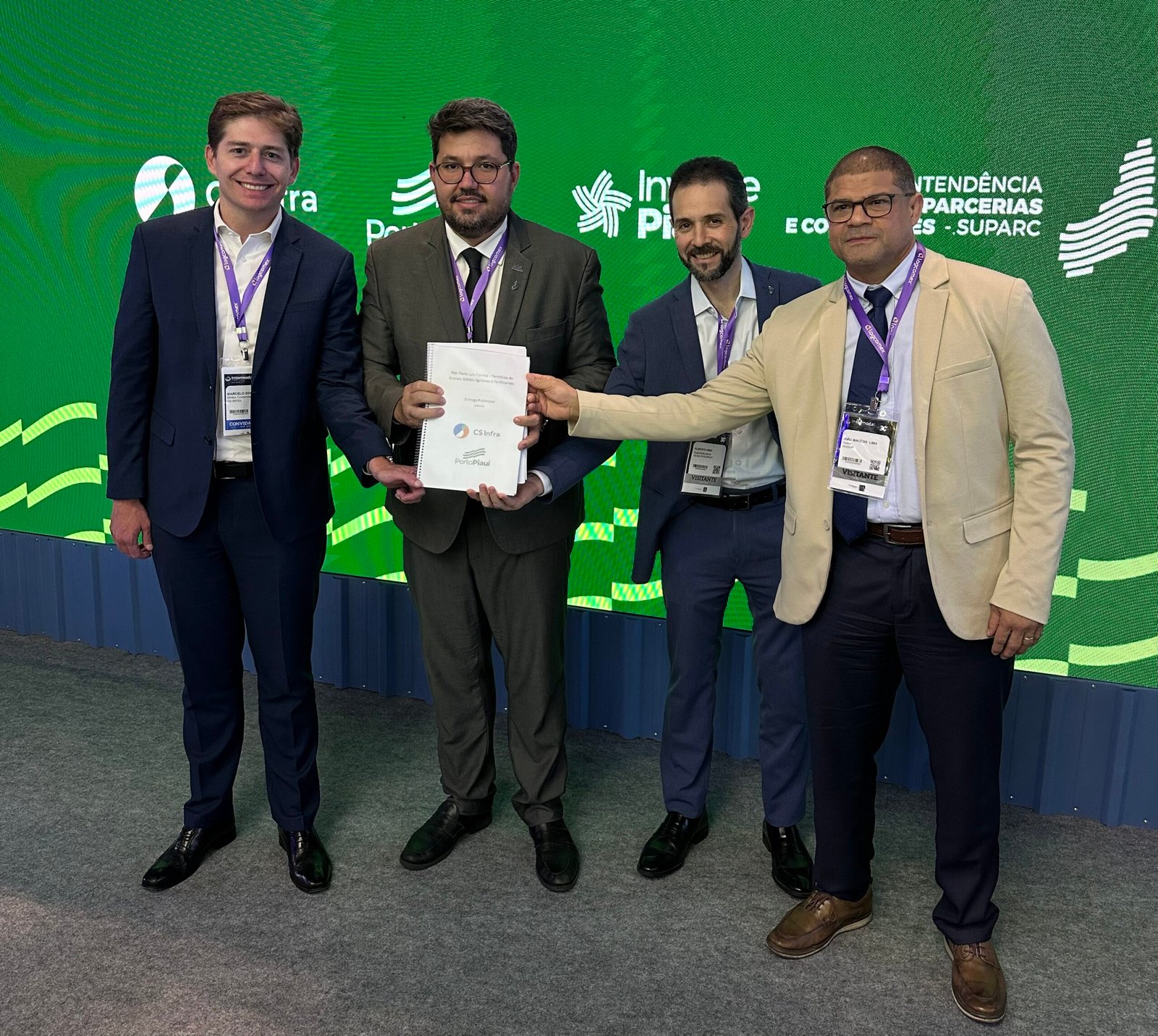 Porto Piauí recebe manifestação de interesse privado da CS Infra para implantação de terminal de grãos